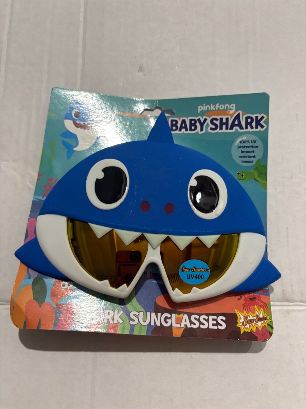 Pinkfong Baby Shark Blue Kids Sunglasses  UV 400